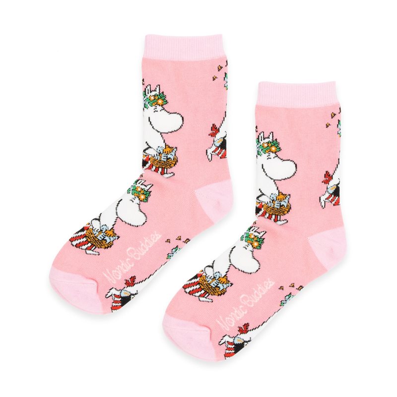 Muminmamman sysslor damstrumpor rosa