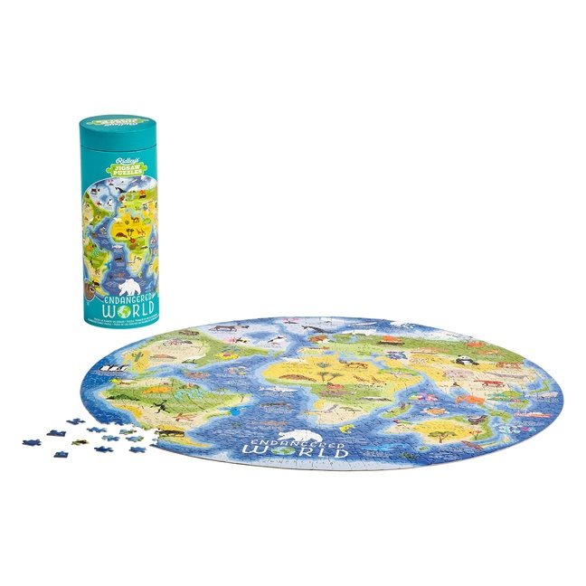 Endangered World 1000 Piece Jigsaw Puzzle