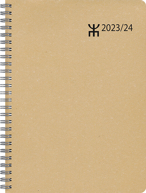 Kalender 2024 A5 Kartong Natur FSC