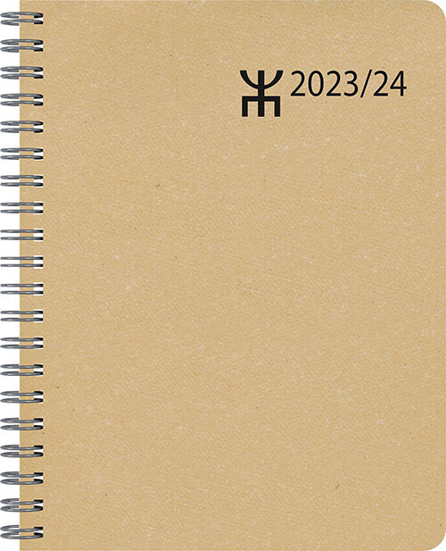 Kalender 2024 A6 Kartong Natur FSC