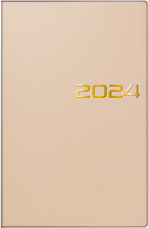 Kalender 2024 Fickdagbok Beige FSC