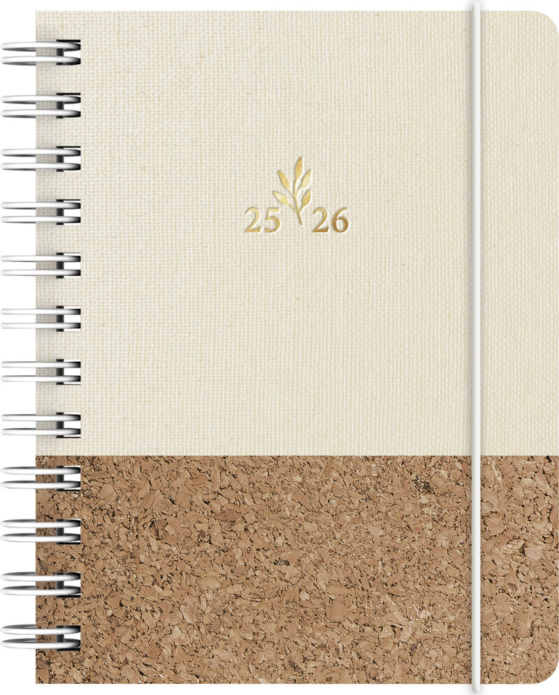 Kalender A6 Kork FSC Almancksförlaget
