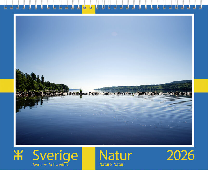 Väggkalender Sverige Natur Almanacksförlaget