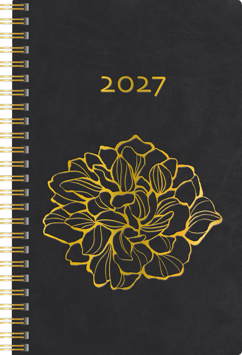 Fickkalender - Executive Flora Wire-O FSC