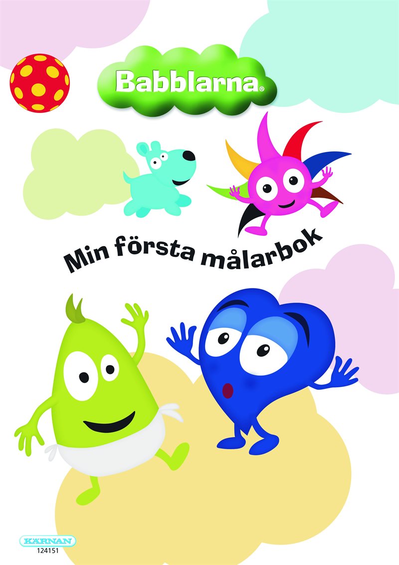 Min första målarbok Babblarna