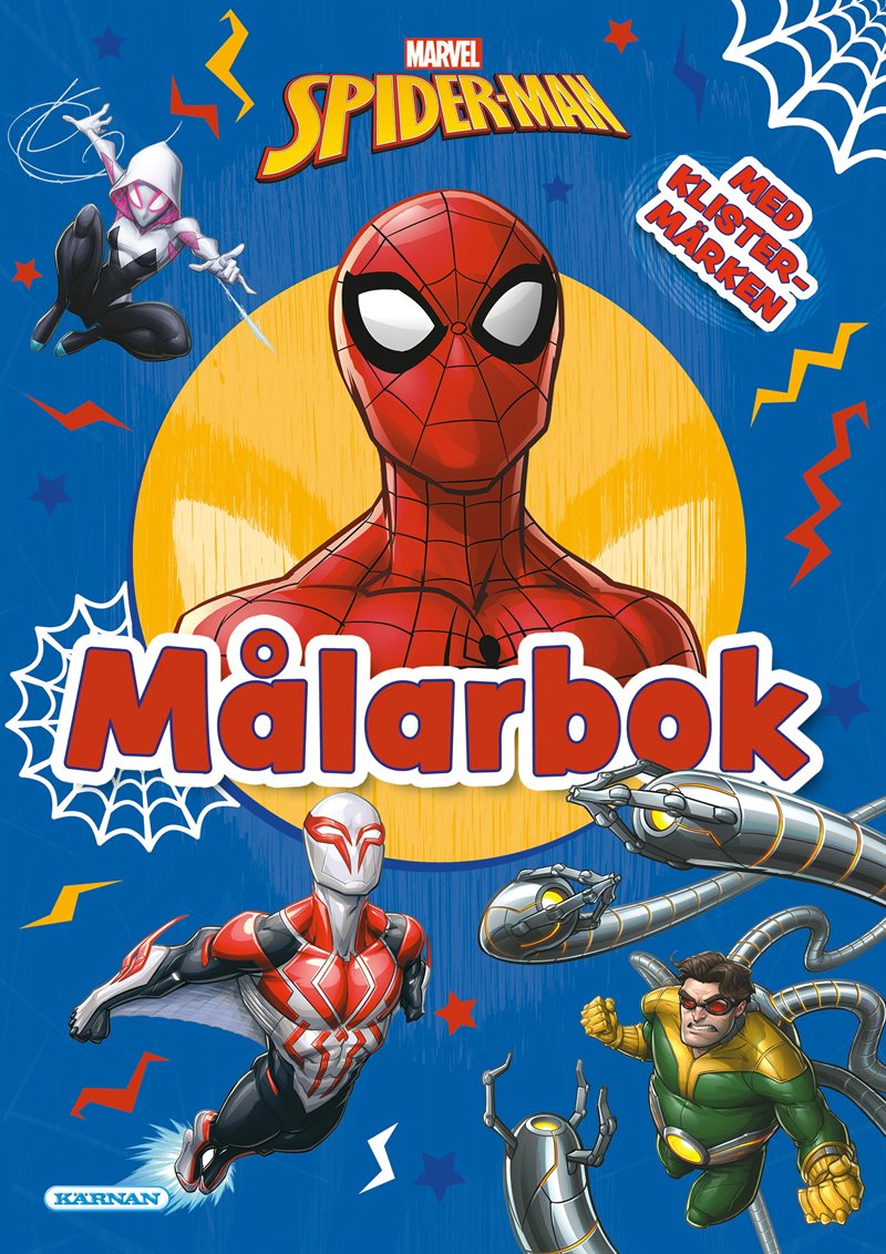 Målarbok Spider-Man