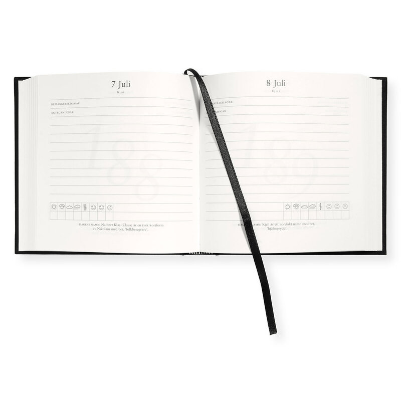 Dagbok 365 Paperstyle Black
