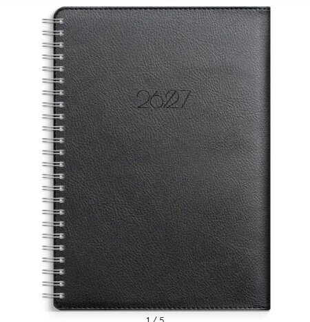 Elevkalender - Kalender Senator A5 Twist svart 2026-2027