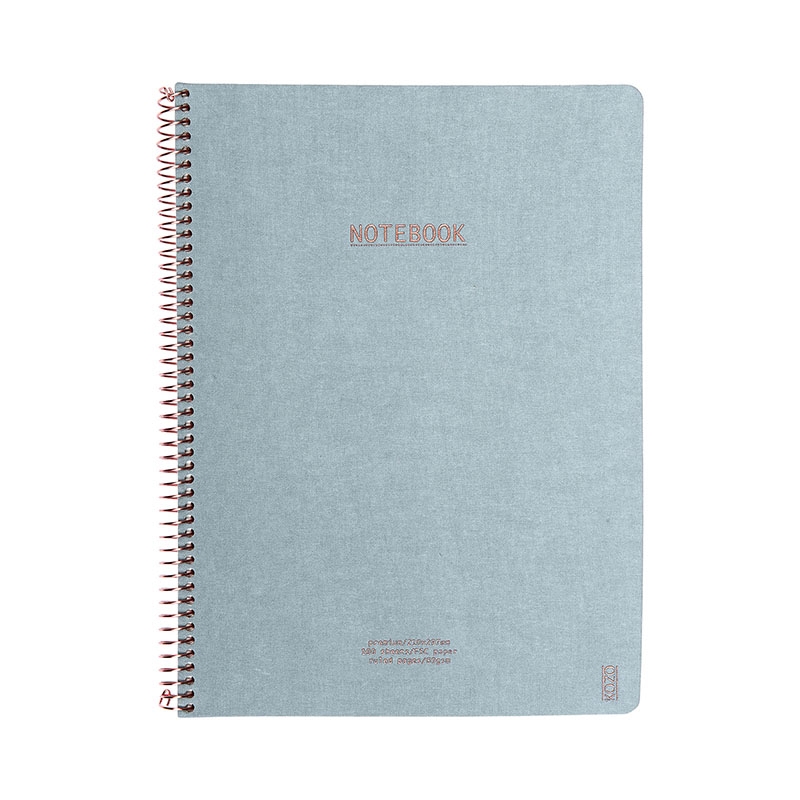 KOZO Notebook A4 Prem, D.Blue