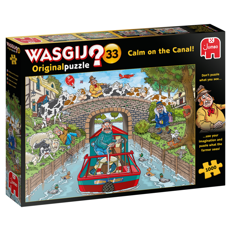Wasgij Original 33 Calm on the Canal