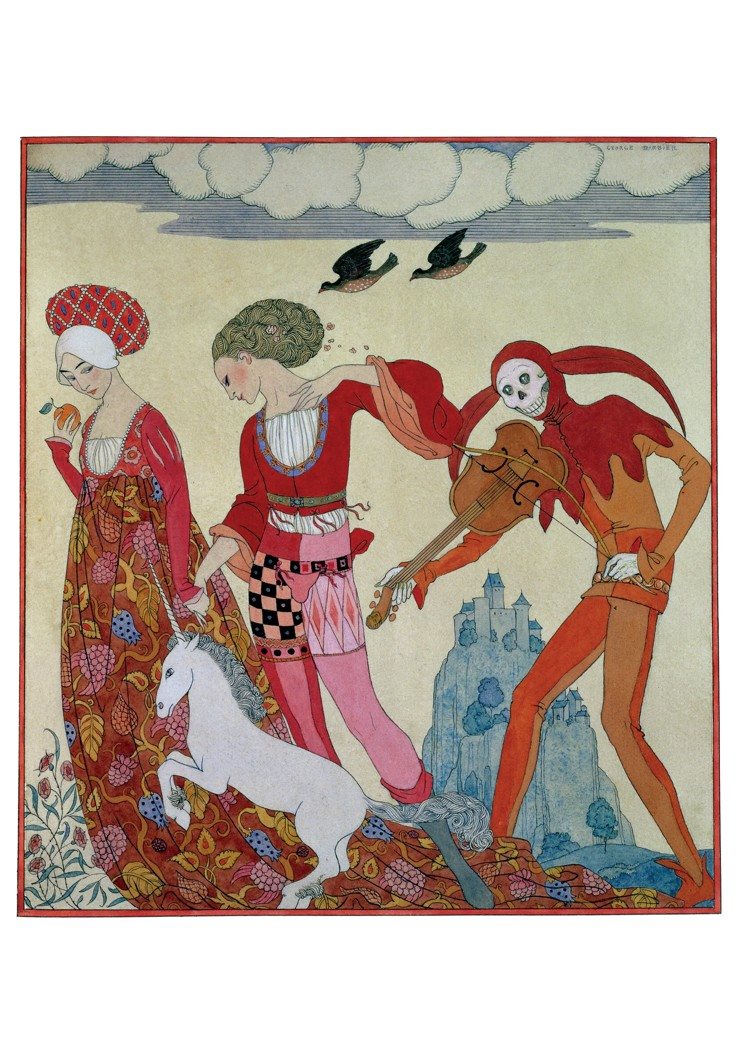 Love, Desire, and Death Notecard