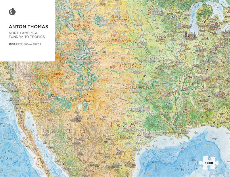 Anton Thomas: North America: Tundra to Tropics 1000-Piece Jigsaw Puzzle