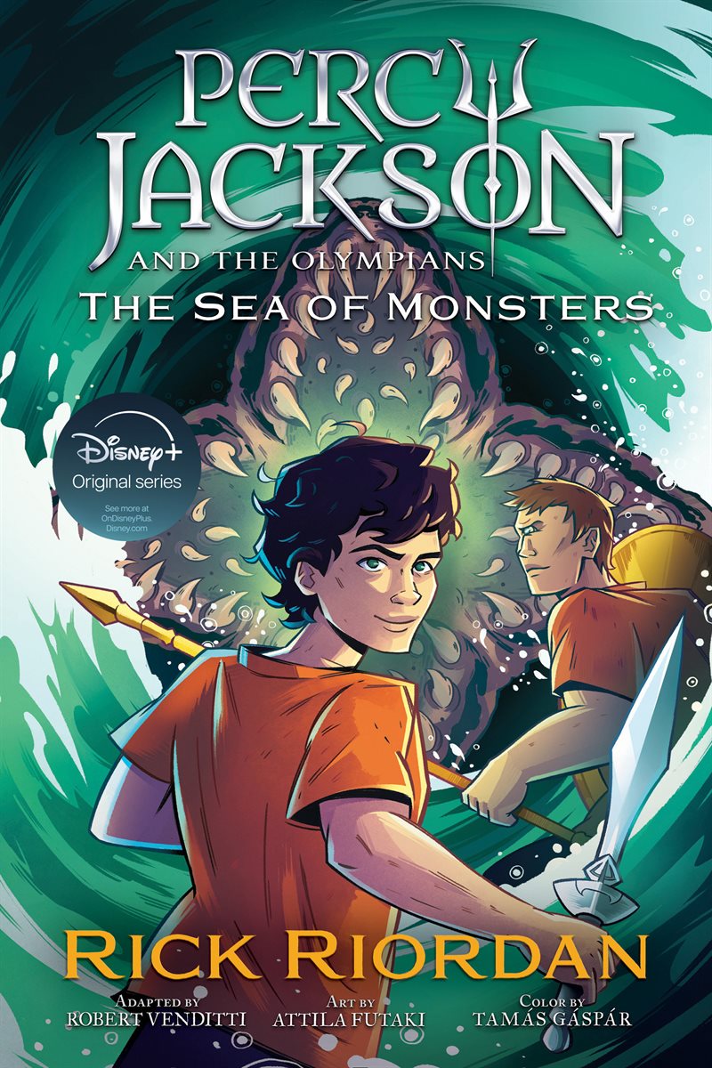 Percy Jackson and the Olympians The Sea of Monsters The Graphic Novel (paperback)