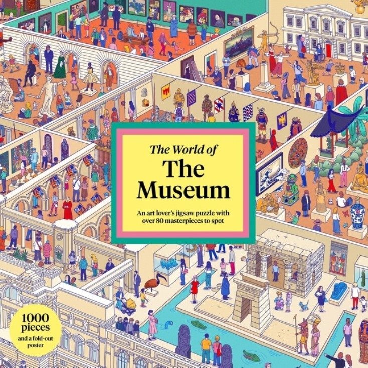 Pussel The World of the Museum 1000 bitar