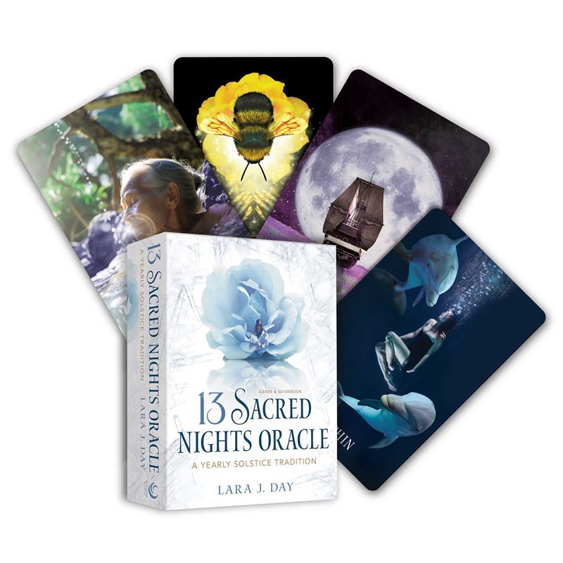 13 Sacred Nights Oracle: A Yearly Solstice Tradition (A 52-Card Deck & Guidebook)