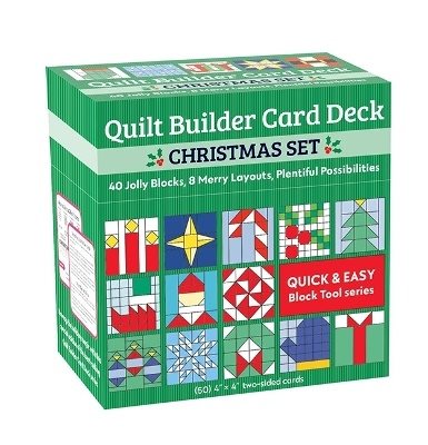 Quilt Builder Card Deck Christmas Set