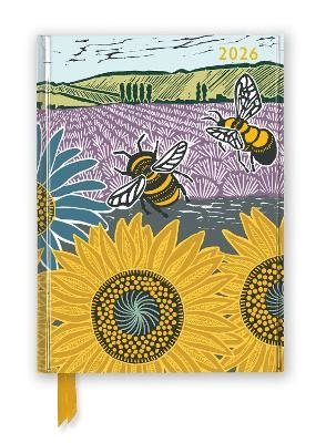 Kate Heiss: Sunflower Fields 2026 Luxury Diary Planner - Page to View with