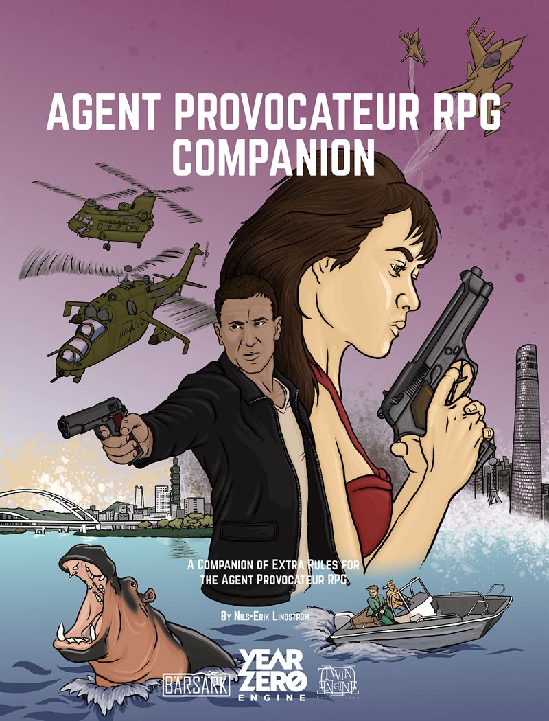 Agent provocateur RPG Companion : a companion of extra rules for agent provocateur RPG