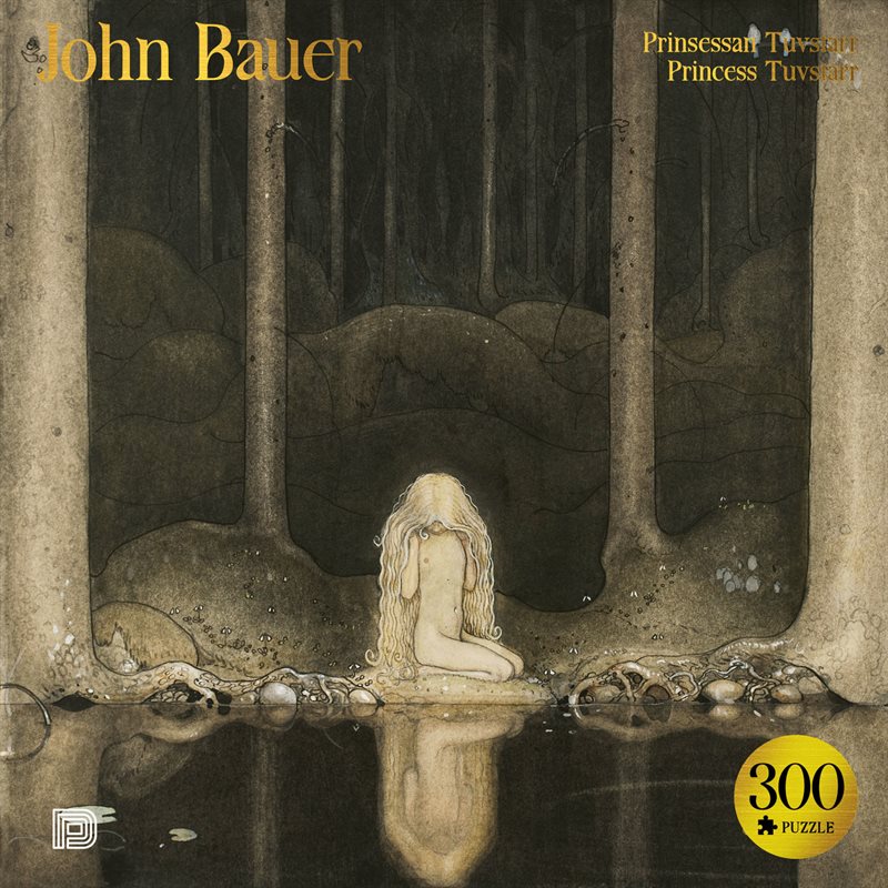 John Bauer. Prinsessan Tuvstarr, pussel 300 bitar