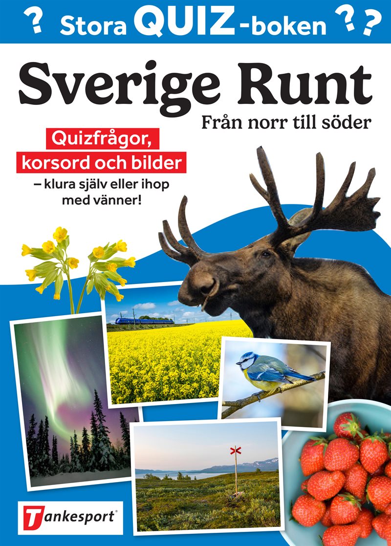Stora Quizboken. Sverige runt : från norr till söder