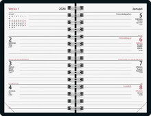 Kalender 2024 Classico Röd Plast FSC