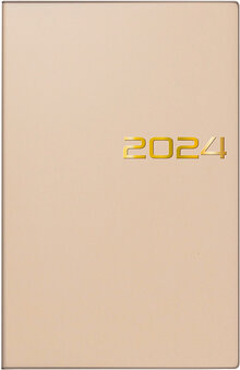 Kalender 2024 Fickdagbok Beige FSC