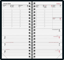 Kalender 2024 President Blå Plast FSC