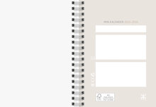 Kalender A6 Gray Marble Almanacksförlaget