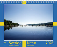 Väggkalender Sverige Natur Almanacksförlaget