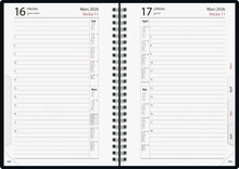 Timdagbok Röd/Svart FSC