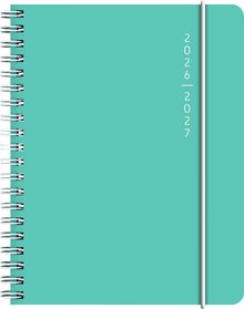 Elevkalender A6 Plain Blue Almanacksförlaget