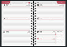 Agenda - Veckokalender A6 Heart FSC
