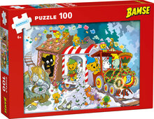 Pussel Bamse Jul 100 bitar