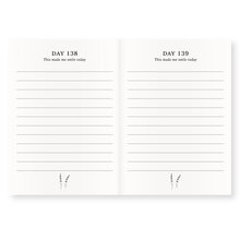 One Year Journal Blue Lavender