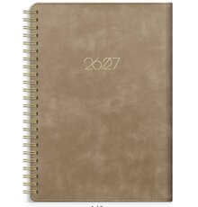 Elevkalender - Kalender Senator A5 Twist mocca 2026-2027