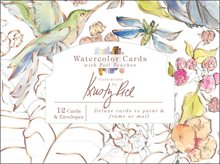 Watercolor Cards With Foil Touches