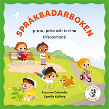 Språkbadarboken : prata, peka och teckna tillsammans!